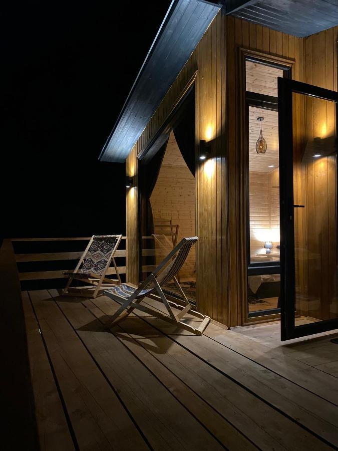 Villa Little Wood House Gergeti Kazbegi Exterior foto